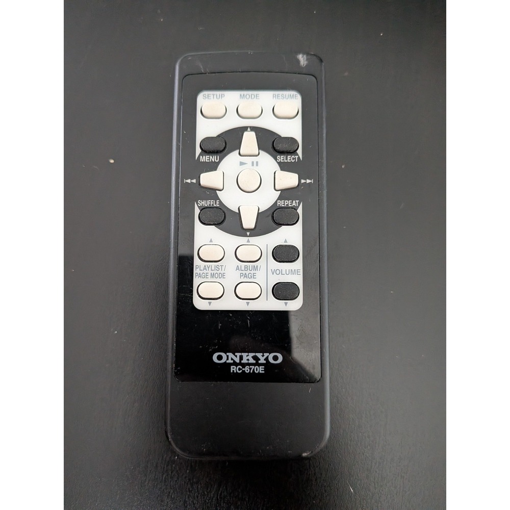 OEM GENUINE - ONKYO RC-670E REMOTE CONTROL - TESTED
